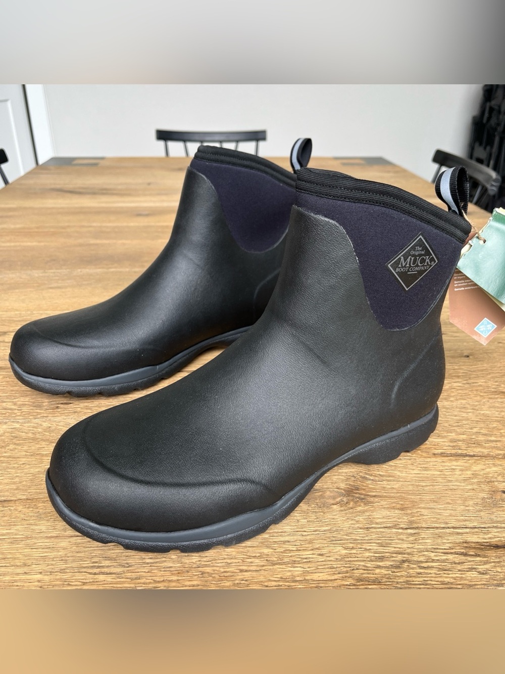 Size 13 Men’s MUCK BOOT COMPANY Arctic Ankle Black Winter Boot AELA-000